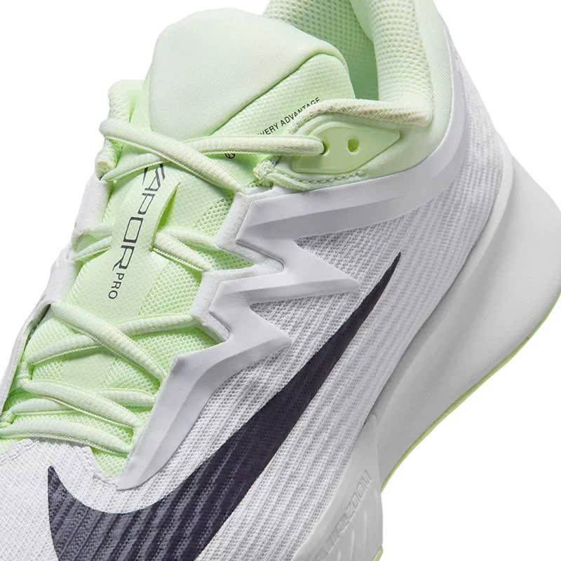 Giày Pickleball Nike Zoom Vapor Pro 3 FZ2161-108 Chính Hãng – Trắng Xanh - Nhẹ, Êm, Di Chuyển Linh Hoạt